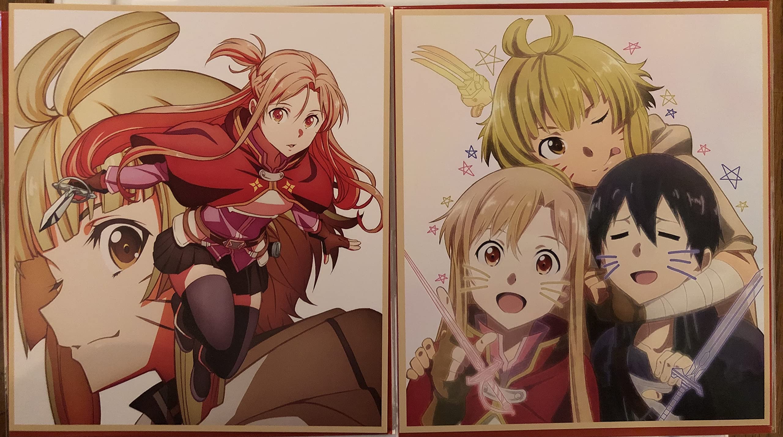 SAO 劇場版特典　キリト　アスナ　アルゴ SAO：劇場版「プログレッシブ」第2弾 2週目来場者特典にキリト